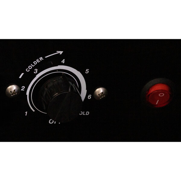 Koelkast | 347L | Zwart | 0°C/+10°C | Geforceerd | 620x635x1730(h)mm