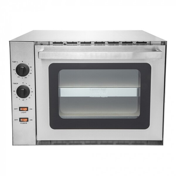 Pizzaoven | 2x Ø36cm | 50°C/300°C | 3kW (230V) | 610x560x420(h)mm