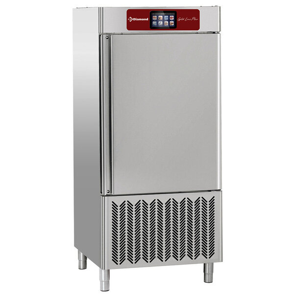 Schepijs-Blastchiller | 15x 5L-Bakken | Max. 25kg (Vriezen) | 2.3kW (400V) | Touchscreen | 800x900x1800(h)mm