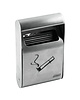 Probbax Wand-Asbak | RVS | 1.5L | 152x64x255(h)mm 