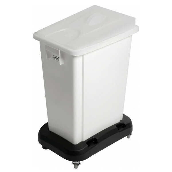 Ingrediëntenbak + Deksel | Wit | 60L | Verrijdbaar | 330x480x680(h)mm