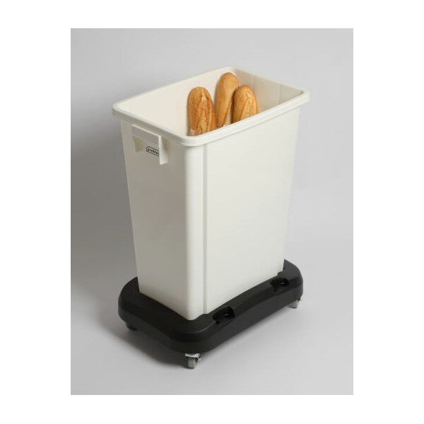 Ingrediëntenbak + Deksel | Wit | 60L | Verrijdbaar | 330x480x680(h)mm