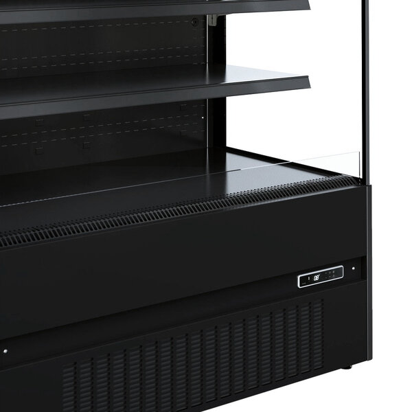 Wandkoeling | JAMIE | Zwart | +2°C/+4°C | Geforceerd | 5 Schappen | 2.3kW | Intern Nachtgordijn | 1935x665x1920(h)mm