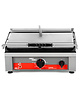 UNNI-COOKING Contact-/Paninigrill | FAST GRILL | Enkel XL | Gegroefd Oppervlak 460x300 (Gietijzer) | 50°C/300°C | 3kW (230V) | 510x500x300(h)mm 