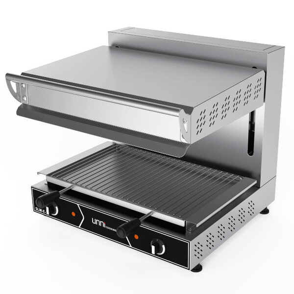 Salamander Grill | Hoogte Verstelbaar | 2 Zones | 3kW (230V) | 600x500x540(h)mm