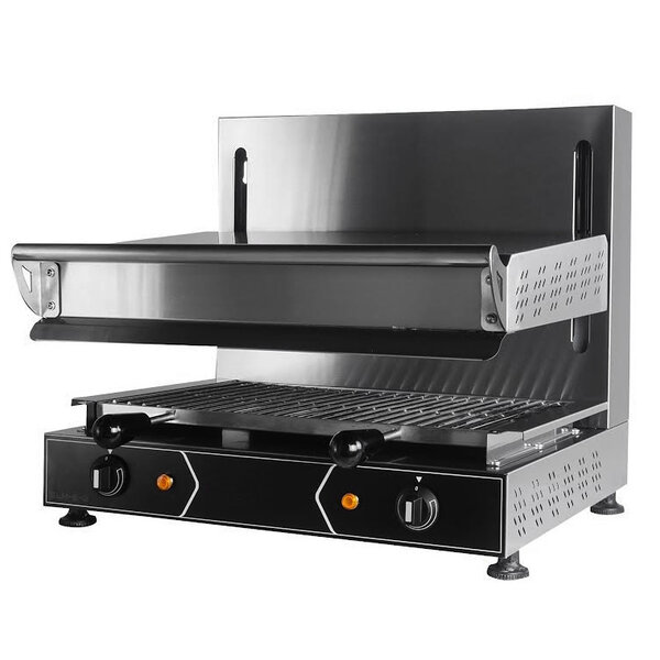 Salamander Grill | Hoogte Verstelbaar | 2 Zones | 3kW (230V) | 600x500x540(h)mm