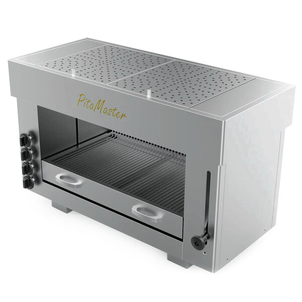 Pitaoven | PitaMaster | Gas | Hoogte Verstelbaar | 4 Branders | 4x 2.7kW | 960x430x600(h)mm
