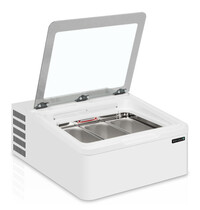 Tefcold Schepijsvitrine | ICE | Energiezuinig | Wit | 3x 5L | -10°C/-22°C | Statisch | Scharnier Achter | 654x790x345(h)mm 