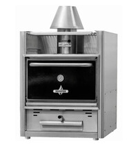 ROASTER Houtskooloven | RVS | 110 Maaltijden | 968x756x1255(h)mm