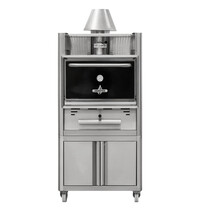Roaster Grills Houtskooloven + Onderstel | RVS | 110 Maaltijden | 968x756x1835(h)mm 