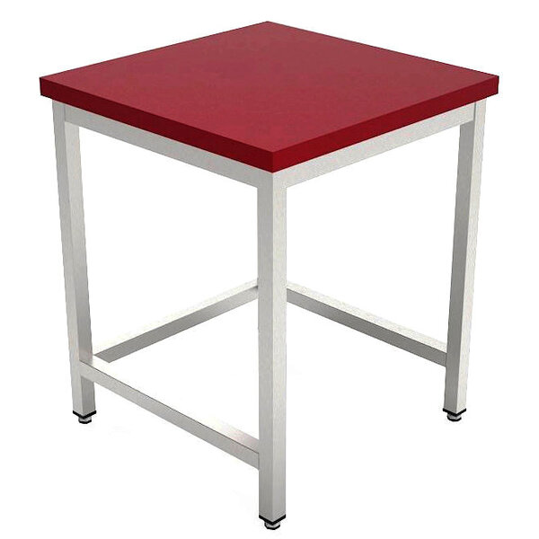 Hakblok | RVS/Polyethyleen | Blokdikte 100mm | Gelast | 500x600x850(h)mm