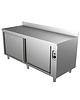 UNNINOX Warmhoudkast | RVS | 30°C/80°C | Geventileerd | Schuifdeuren | 230V | Diepte 600 | Hoogte 850 | Breedte 1000-2000 | Achteropstand 