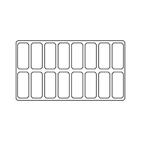 Schepijsvitrine | HAWAII | Energiezuinig | 630L | 16x 5L | -15°C/-22°C | Statisch | Gekoelde Reserve | Wielen | 1590x1195x1335(h)mm