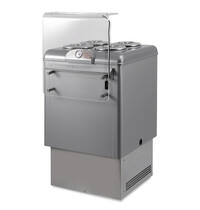 Framec Schepijsvitrine | DOLCE VITA LUXE | 146L | 4x 7.5L | -5°C/-20°C | Geforceerd | Gekoelde Reserve | Wielen | 654x758x1030(h)mm 