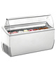 Framec Schepijsvitrine | J EXTRA | 423L | 9x 5L | -15°C/-20°C | Statisch | Gekoelde Reserve | Wielen | 1656x723x1253(h)mm 