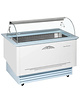 Framec Schepijsvitrine | DOLCE VITA ELLE | 419L | 10x 5L | -18°C/-20°C | Statisch | Gekoelde Reserve | Wielen | 1437x945x1290(h)mm 