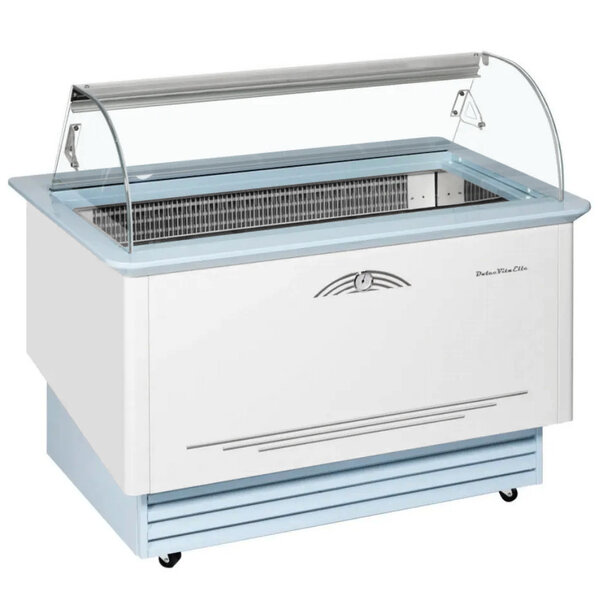 Schepijsvitrine | DOLCE VITA ELLE | 586L | 13x 5L | -18°C/-20°C | Statisch | Gekoelde Reserve | Wielen | 1890x945x1290(h)mm