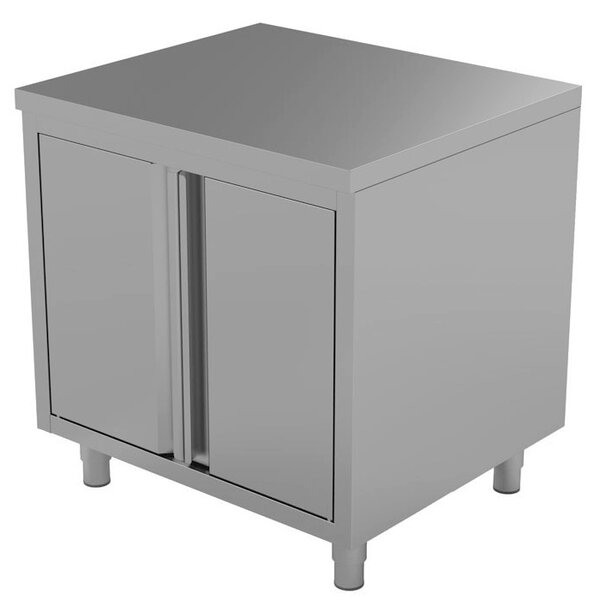 Werktafel | RVS | 2 Draaideuren | 900x700x850(h)mm