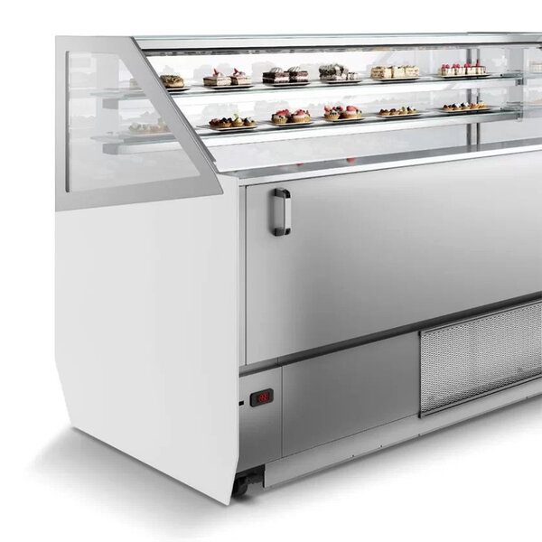 Schepijsvitrine | MILLENNIUM | 118L | 12x 5L | -14°C/-20°C | Geforceerd | Wielen | 1166x1054x1356(h)mm