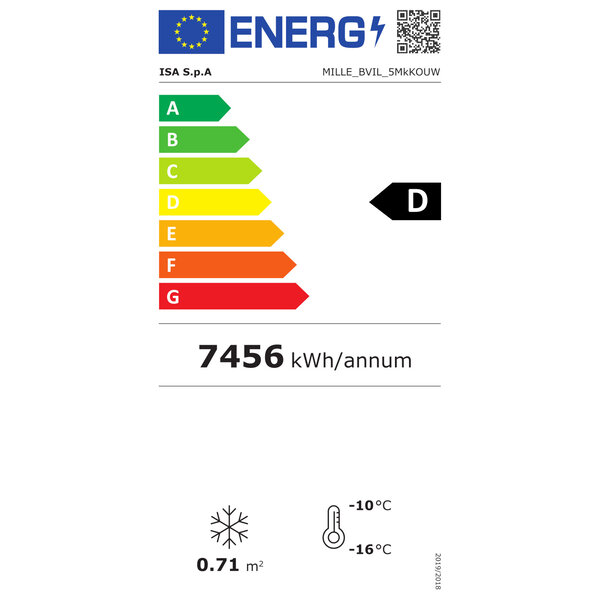 Schepijsvitrine | MILLENNIUM | 118L | 12x 5L | -14°C/-20°C | Geforceerd | Wielen | 1166x1080x1356(h)mm