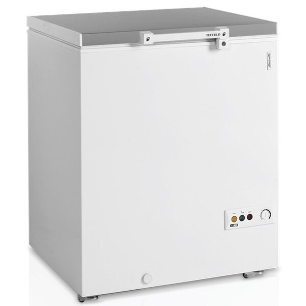Vrieskist | FRS-SL | 189L | Wit/RVS | -14°C/-24°C | Statisch | Klapdeksel | 734x700x945(h)mm