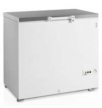 Tefcold Vrieskist | FRS-SL | 278L | Wit/RVS | -14°C/-24°C | Statisch | Klapdeksel | 984x700x945(h)mm 