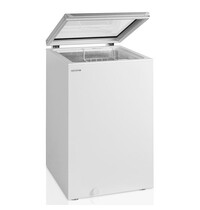 Tefcold Vrieskist | 115L | Wit | -14°C/-24°C | Statisch | Klapdeksel | 550x630x930(h)mm
