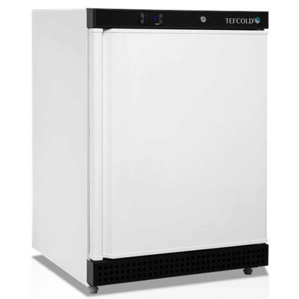 Koelkast | SERIE U | Energiezuinig | 130L | Wit/Zwart | +2°C/+10°C | Statisch + Ventilator | Wielen | 600x585x855(h)mm