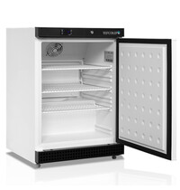 Tefcold Koelkast | Energiezuinig | 130L | Wit | +2°C/+10°C | Geventileerd | 0.11kW | Wielen | 600x585x855(h)mm
