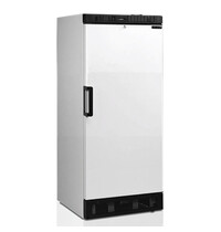 Tefcold Koelkast | SERIE SDU | 215L | Wit/Zwart | +2°C/+10°C | Statisch + Ventilator | Wielen | 595x640x1315(h)mm 