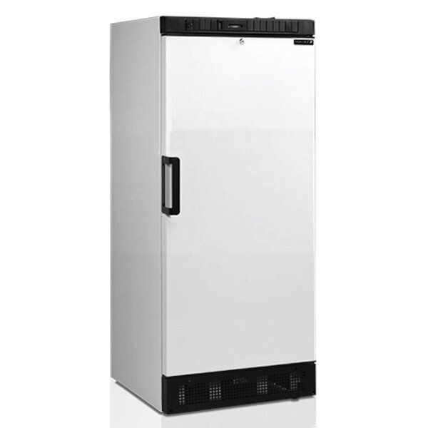 Koelkast | SERIE SDU Laag Model | 215L | Wit/Zwart | +2°C/+10°C | Statisch + Ventilator | Wielen | 595x640x1315(h)mm