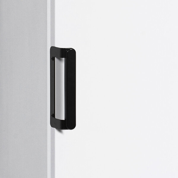 Koelkast | SERIE SDU | 215L | Wit/Zwart | +2°C/+10°C | Statisch + Ventilator | Wielen | 595x640x1315(h)mm