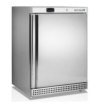 Tefcold Vrieskast | 200L | RVS | -10°C/-24°C | Statisch | 0.11kW | Wielen | 600x585x855(h)mm