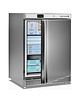Tefcold Vrieskast | SERIE U | Energiezuinig | 200L | RVS | -10°C/-24°C | Geforceerd | Wielen | 600x600x850(h)mm 