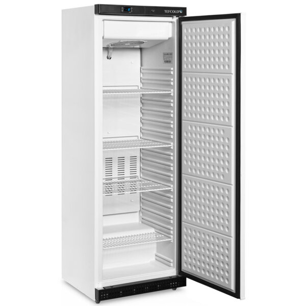 Vrieskast | SERIE U | 400L | Wit/Zwart | -10°C/-24°C | Geforceerd | Wielen | 600x585x1855(h)mm