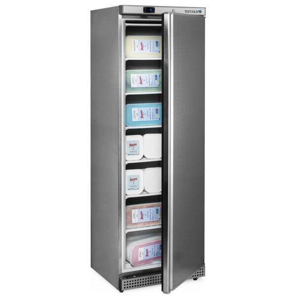 Vrieskast | SERIE U | 400L | RVS | -10°C/-24°C | Statisch | Wielen | 600x585x1855(h)mm