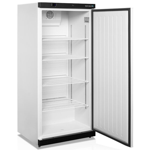 Koelkast | SERIE U | 461L (2/1 GN) | Wit/Zwart | +2°C/+10°C | Statisch + Ventilator | Wielen | 770x722x1702(h)mm