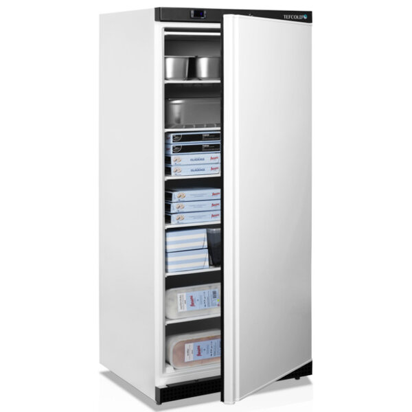 Vrieskast | SERIE U | 461L (2/1 GN) | Wit/Zwart | -10°C/-24°C | Statisch | Wielen | 777x715x1720(h)mm