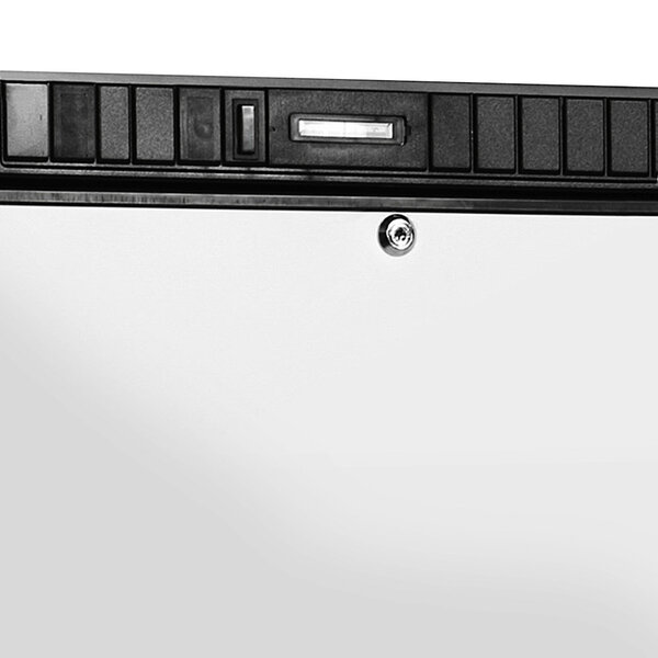 Koelkast | SERIE SDU | 372L | Wit/Zwart | +2°C/+10°C | Statisch + Ventilator | Wielen | 595x640x1840(h)mm