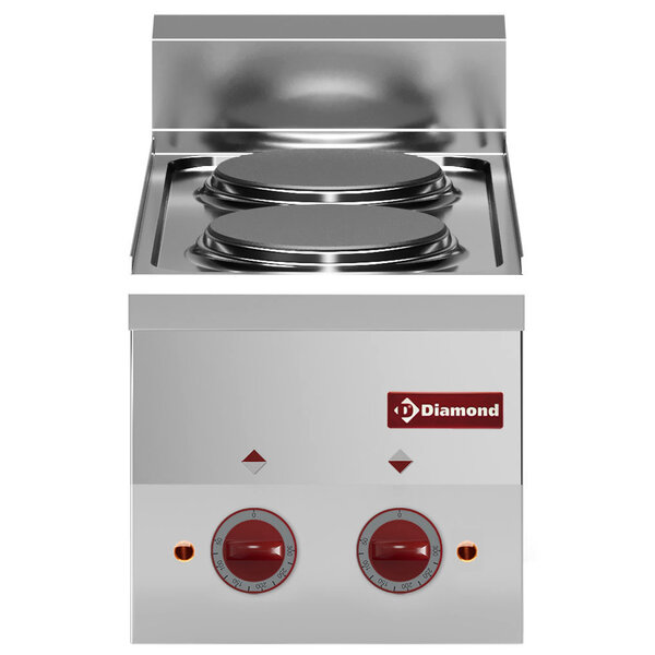 Fornuis | PRO 600 | Tafelmodel | Elektrisch | 2 Kookpunten | 4kW (230V) | 300x600x280/400(h)mm