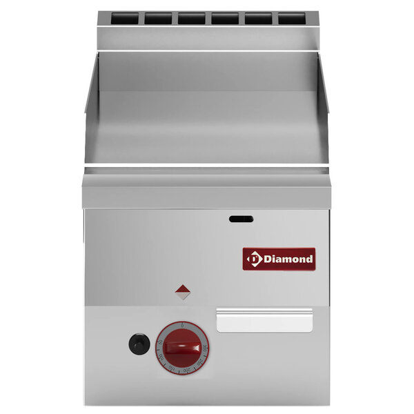 Bak-/Grillplaat | PRO 600 | Gas | Glad Oppervlak 295x470 (RVS) | 5.2kW | 300x600x280/400(h)mm
