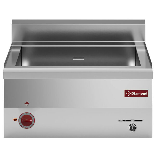 Bain-Marie | PRO 600 | Elektrisch | 1x 1/1 GN + 2x 1/4 GN | 30°C/90°C | 3kW (230V) | Aftapkraan | 600x600x280/400(h)mm
