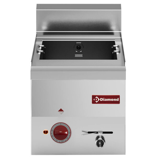 Pastakoker | PRO 600 | Elektrisch | 14L | 3kW (230V) | Aftapkraan | 300x600x280/400(h)mm