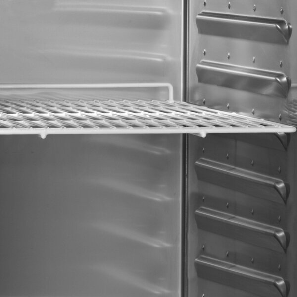 Koelkast | 976L | RVS | -2°C/+8°C | Geforceerd | 0.4kW | Wielen (Geremd) | 1340x700x2010(h)mm