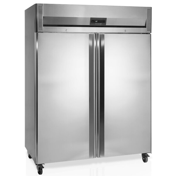 Koelkast | 1410L (2/1 GN) | RVS | -2°C/+10°C | Geforceerd | Wielen (Geremd) | 1480x850x2010(h)mm