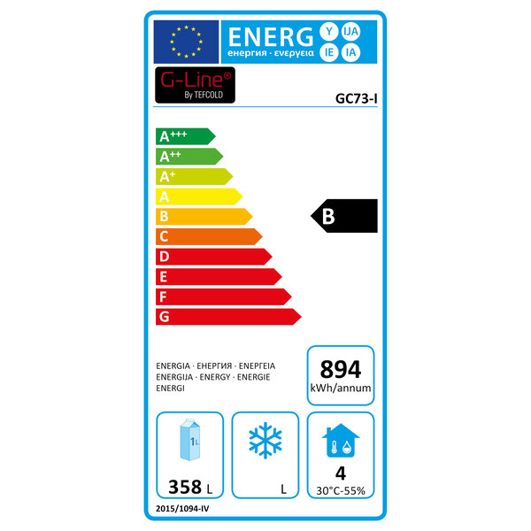 Koelwerkbank | G-LINE | 417L | 3 Deuren (1/1 GN) | -2°C/+10°C | Geforceerd | Achteropstand | Werkblad Afneembaar | 1795x700x880/980(h)mm