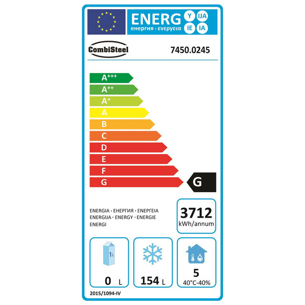 Koel-/Vrieswerkbank | 265L | 2 Laden (6x 1/1 GN) | -18°C/-21°C & +1°C/+4°C | Geforceerd | Wielen (Geremd) | 1230x700x865(h)mm