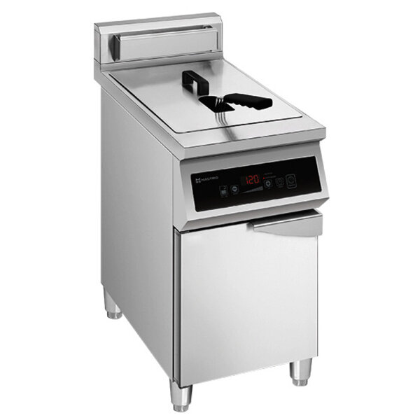 Inductiefriteuse | 700 LINE | Elektrisch | 30L | 60°C/190°C | 10kW (400V) | Aftapkraan | Digitaal | 400x700x860/960(h)mm