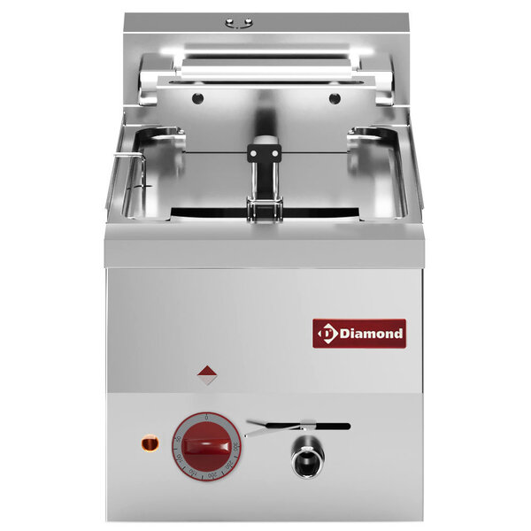 Friteuse | PRO 600 | Elektrisch | 10L | 100°C/180°C | 7.5kW (230V-3F) | Aftapkraan | 300x600x280/400(h)mm