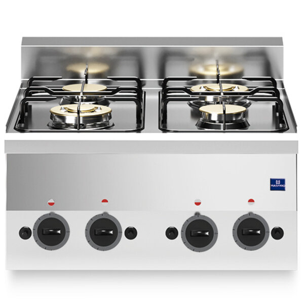 Fornuis | 600 LINE | Tafelmodel | Gas | 4 Branders | 12.2kW | 600x600x300(h)mm